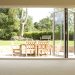 Extension with open bi-fold doors - Unique Windows London Ltd